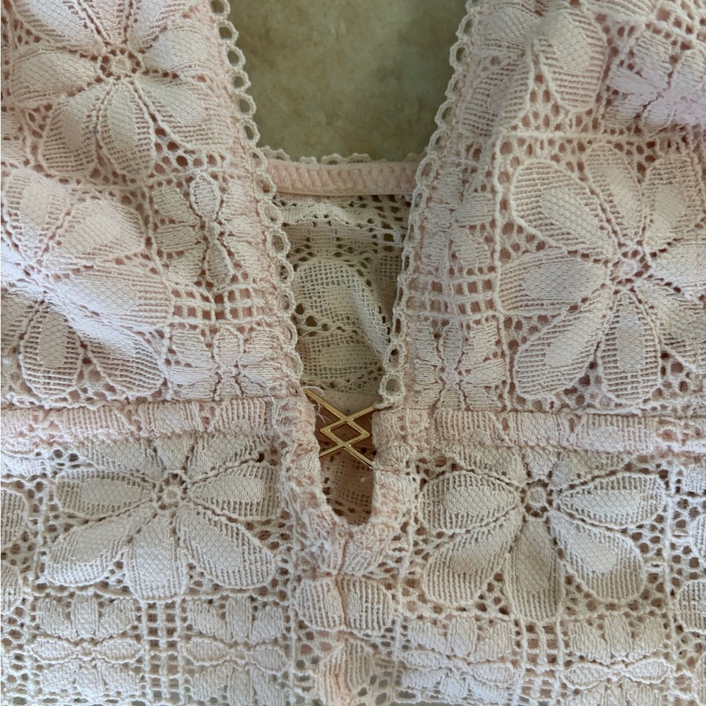 Aerie lace bralette medium pink - Picture 4 of 5